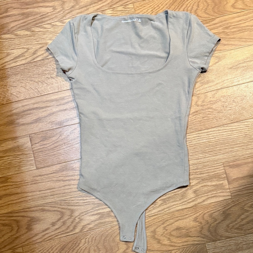 Abercrombie & Fitch Taupe Bodysuit